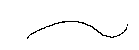 A single, continuous, wavy black line.